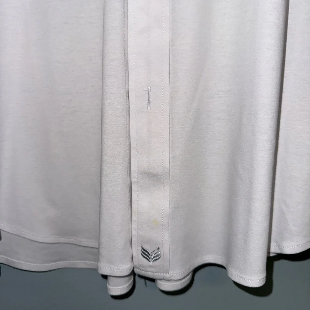 Men’s Butter Cloth White Button Down Long Sleeve Cotton Shirt XL - Picture 3 of 7